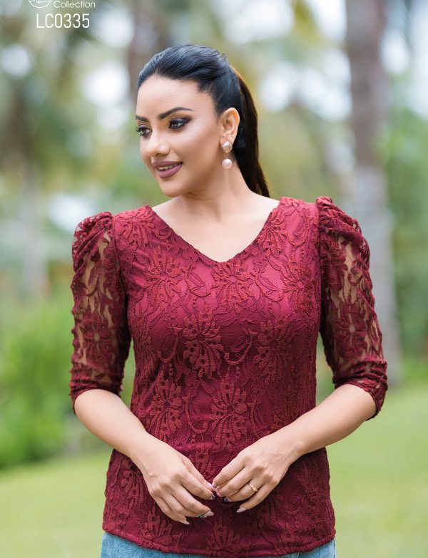 LACE GARDENIYA TOP